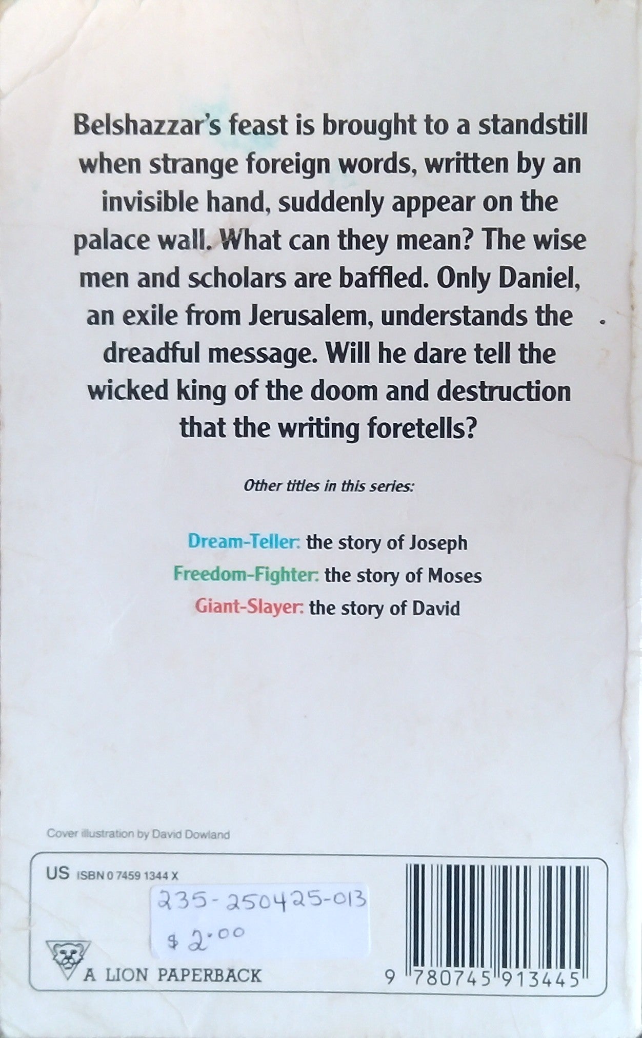 King's Captive: The Story Of Daniel