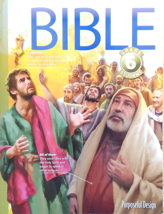 Purposeful Design: Bible Grade 6 Student Book
