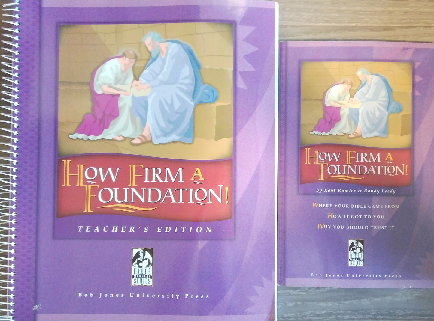 How Firm A Foundation Set
