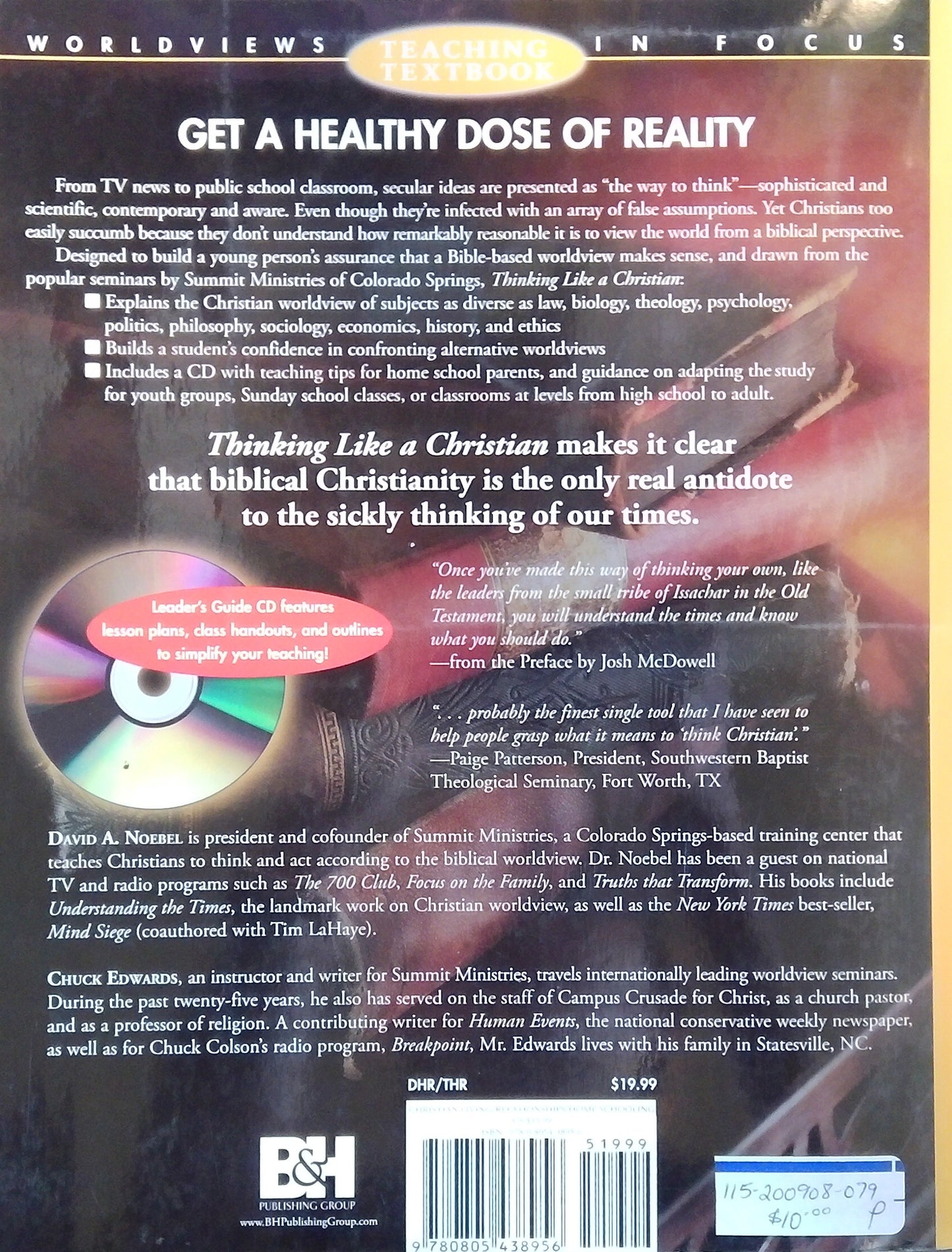 Thinking Like A Christian: Teaching Textbook