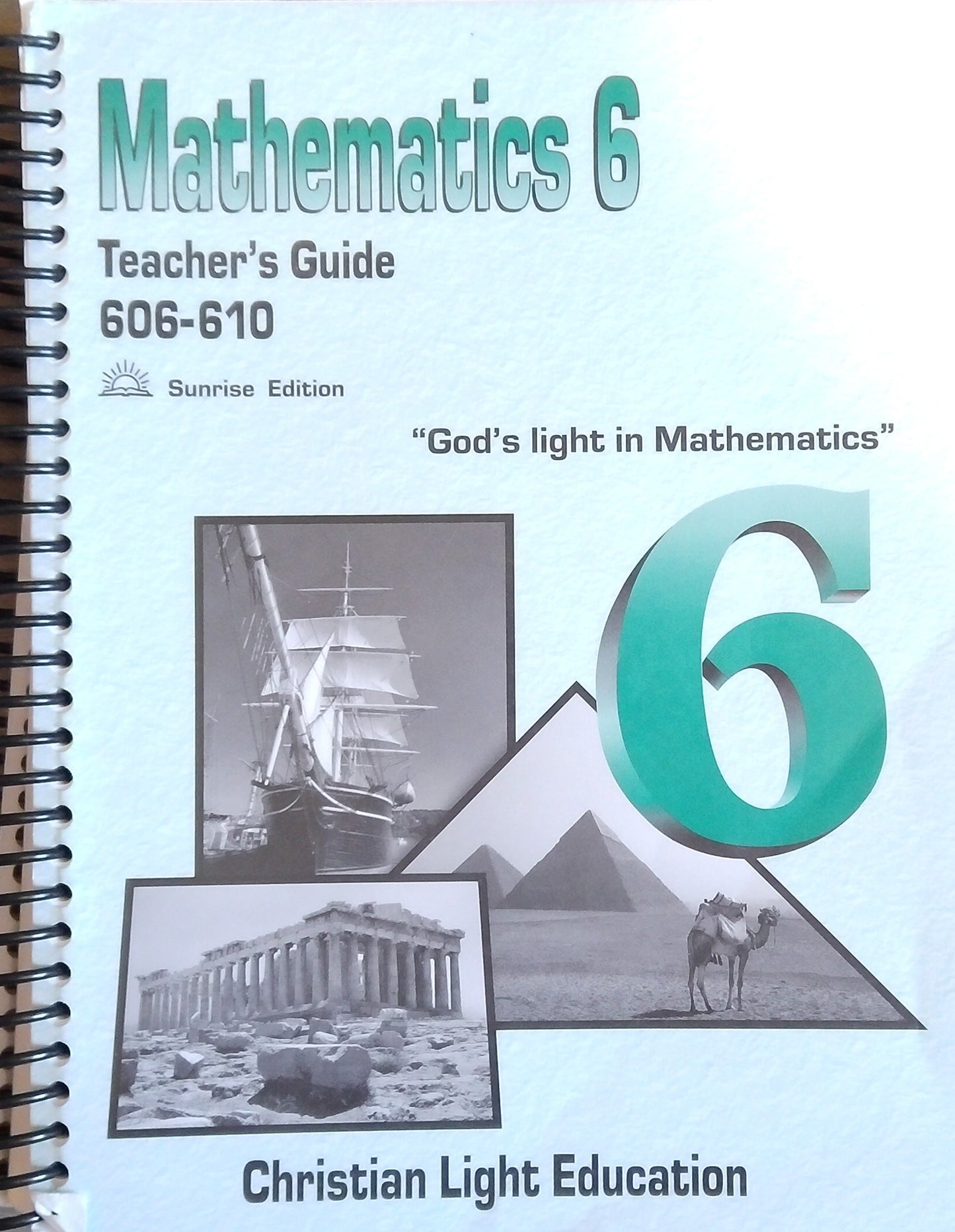 CLE Math 6 Teacher's Guide: L.U. 606-610