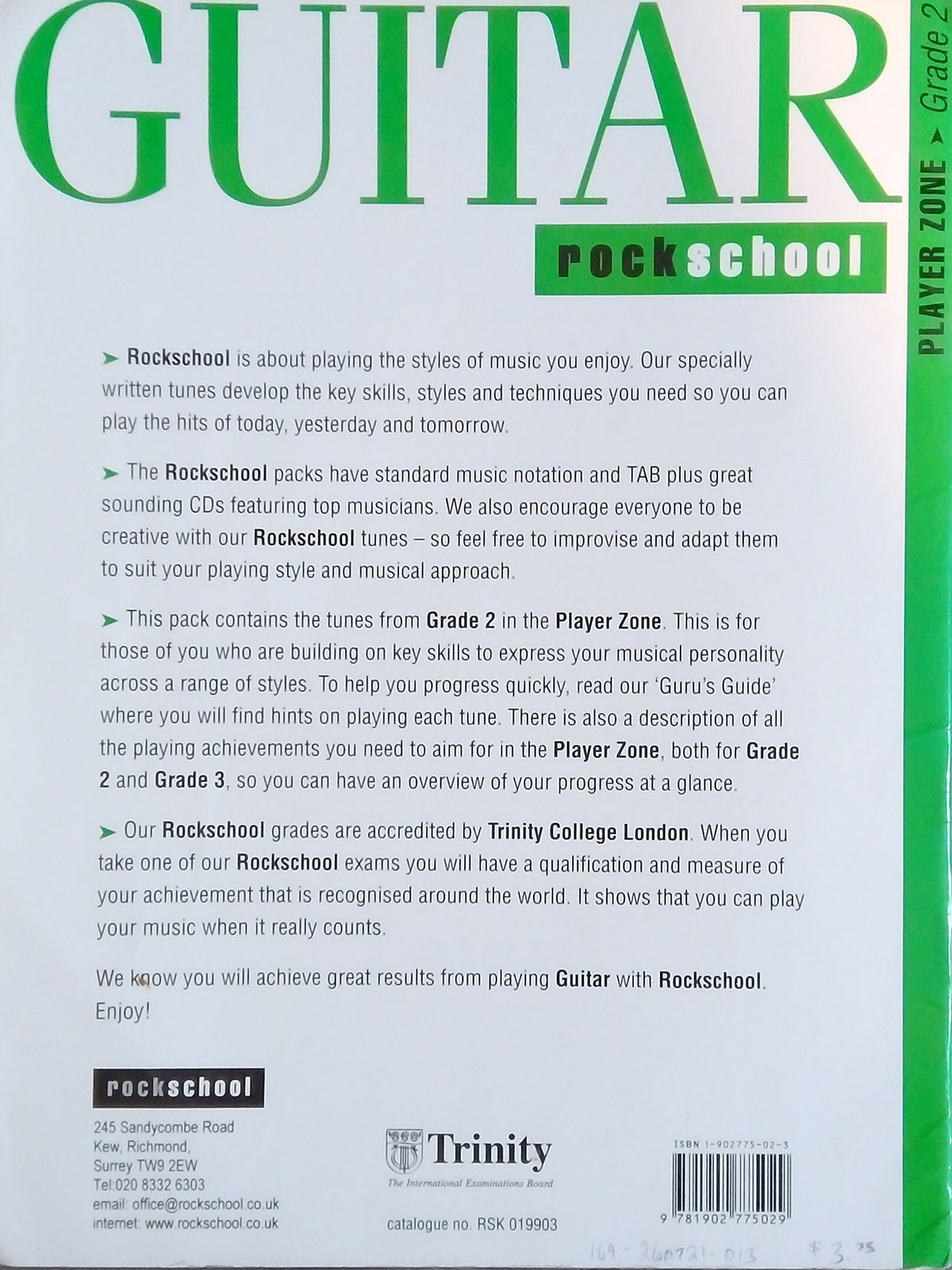 Guitar RockSchool: Grade 2