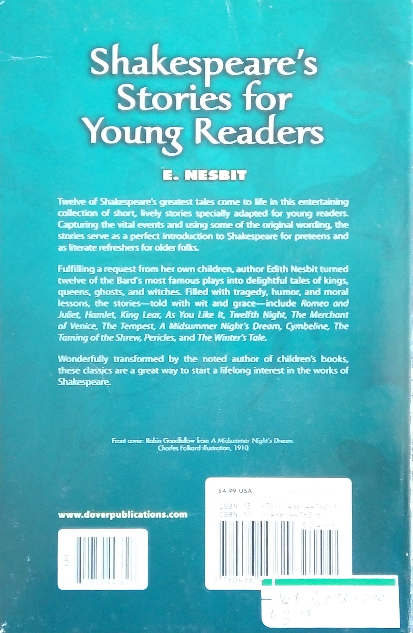 Shakespeare's Stories For Young Readers