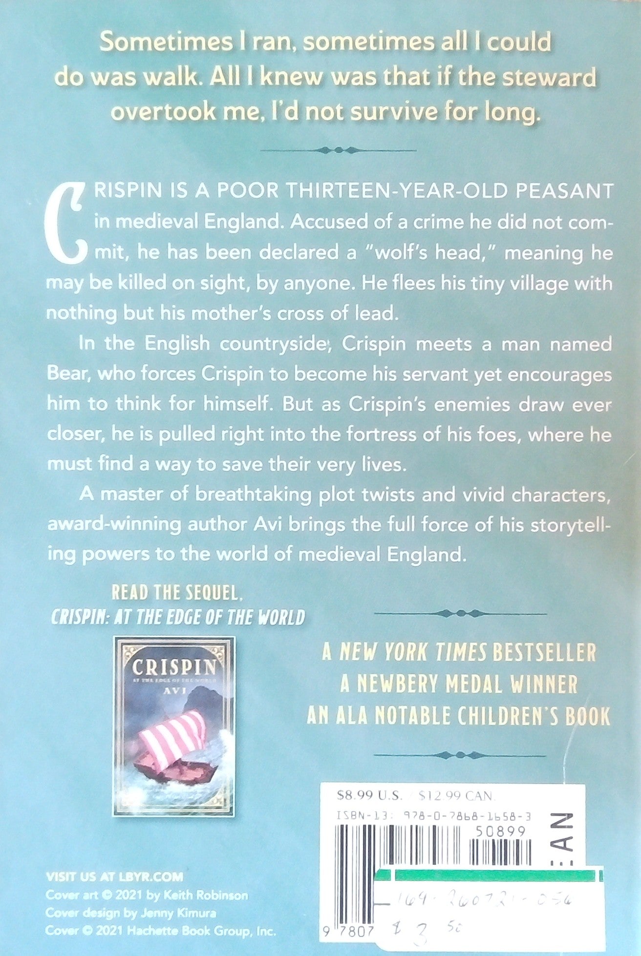 Crispin: The Cross Of Lead