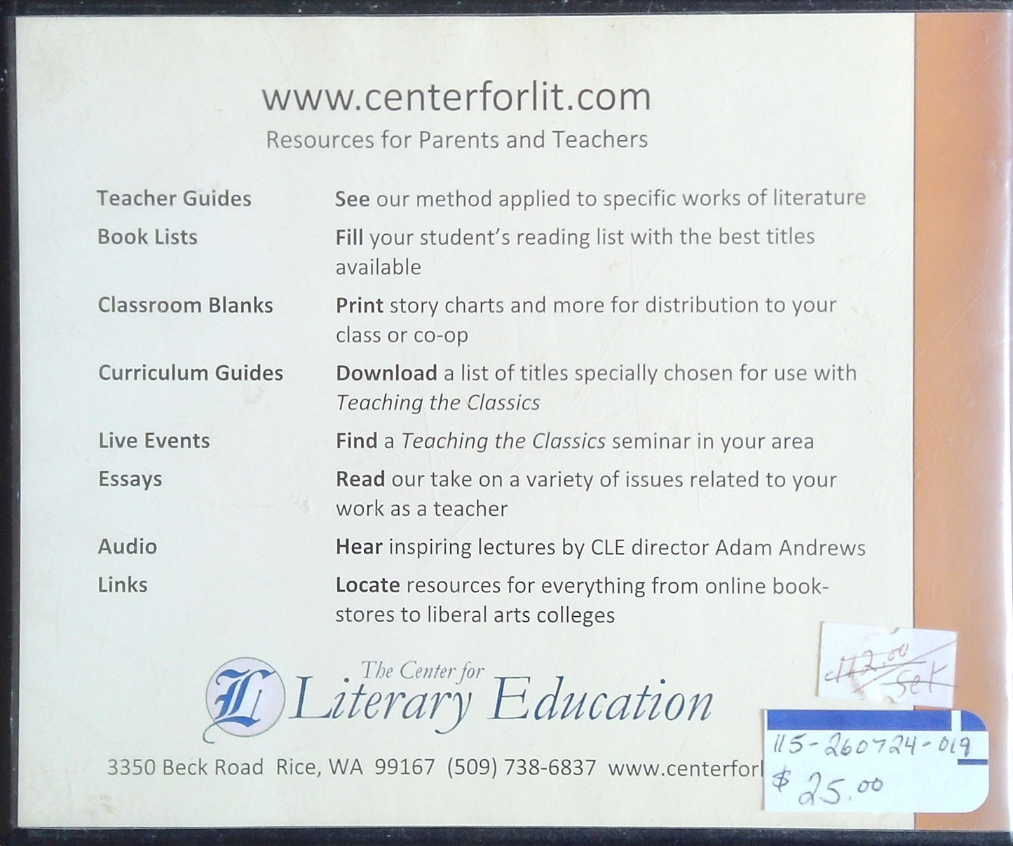 Teaching The Classics DVD Set