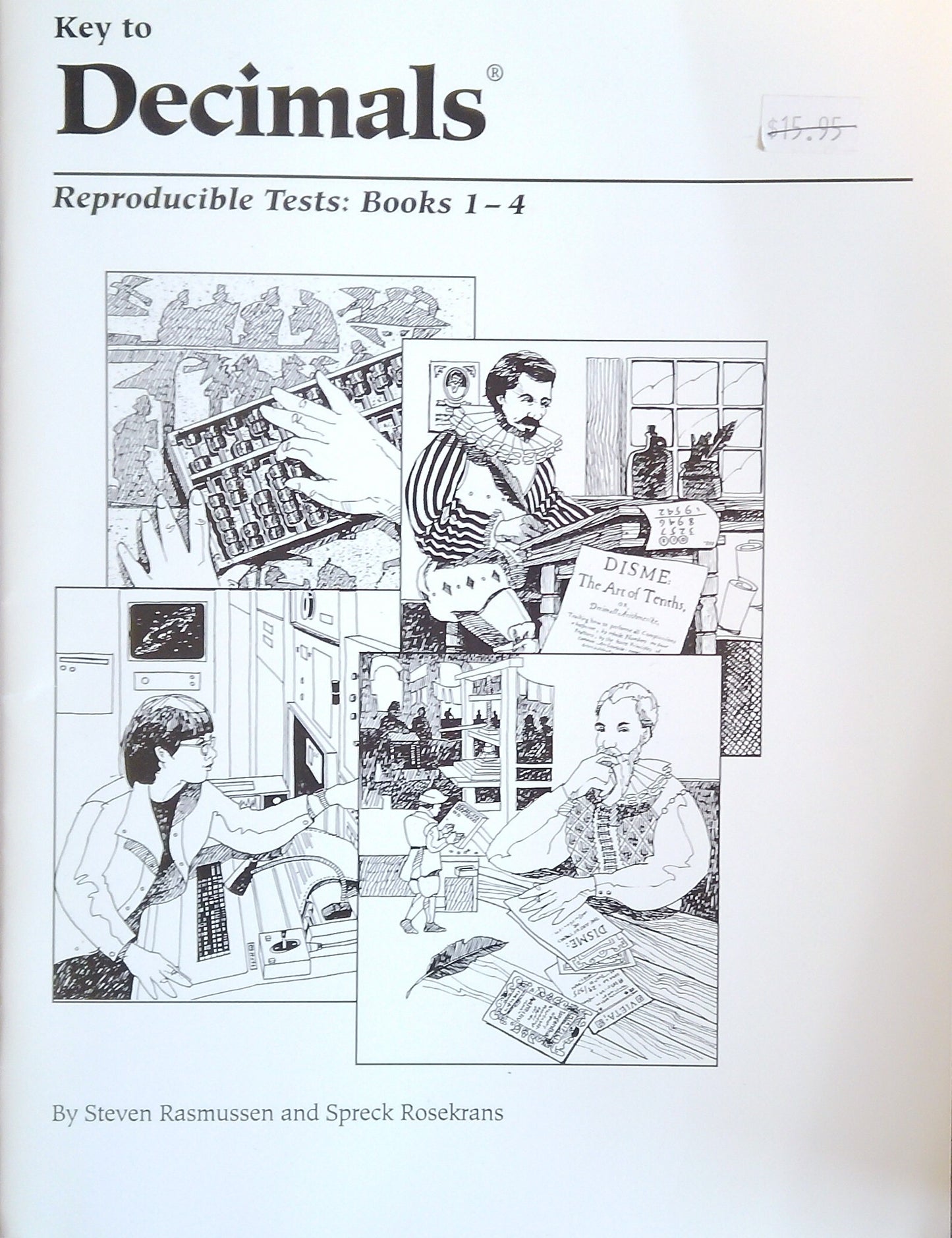 Key To Decimals Reproducible Tests: Books 1-4