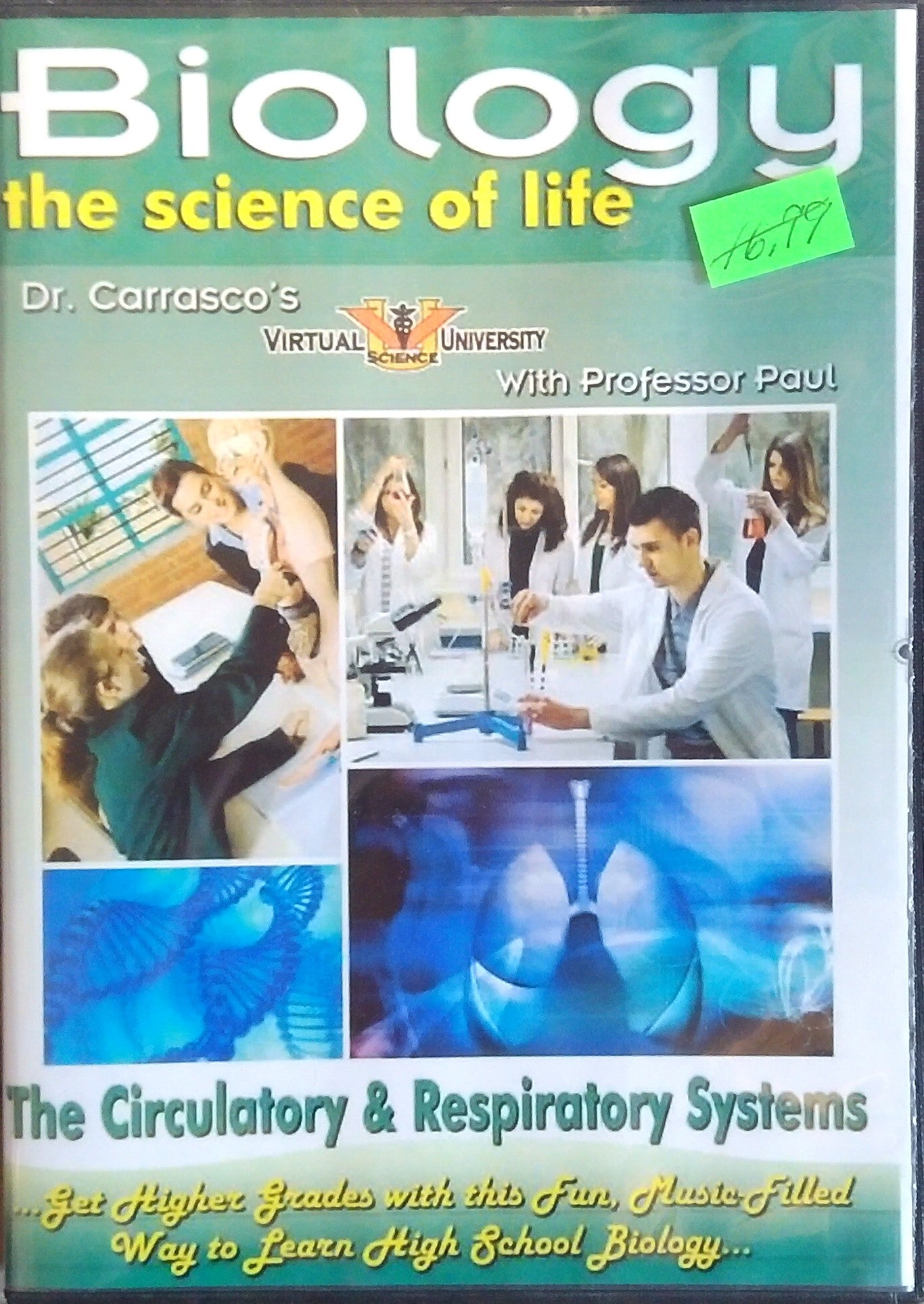 Biology: The Circulatory & Respiratory Systems DVD