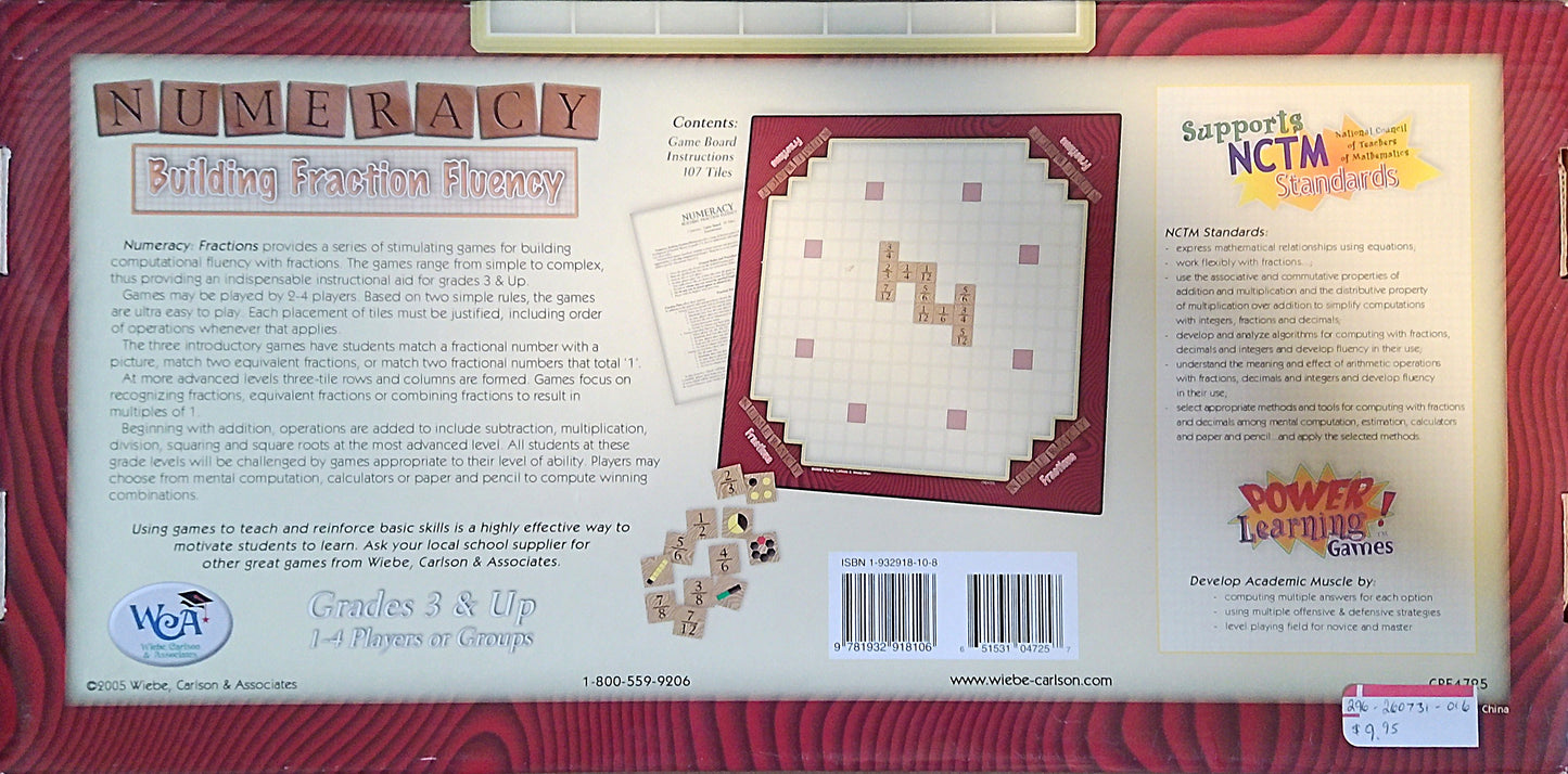 Numeracy Board Game