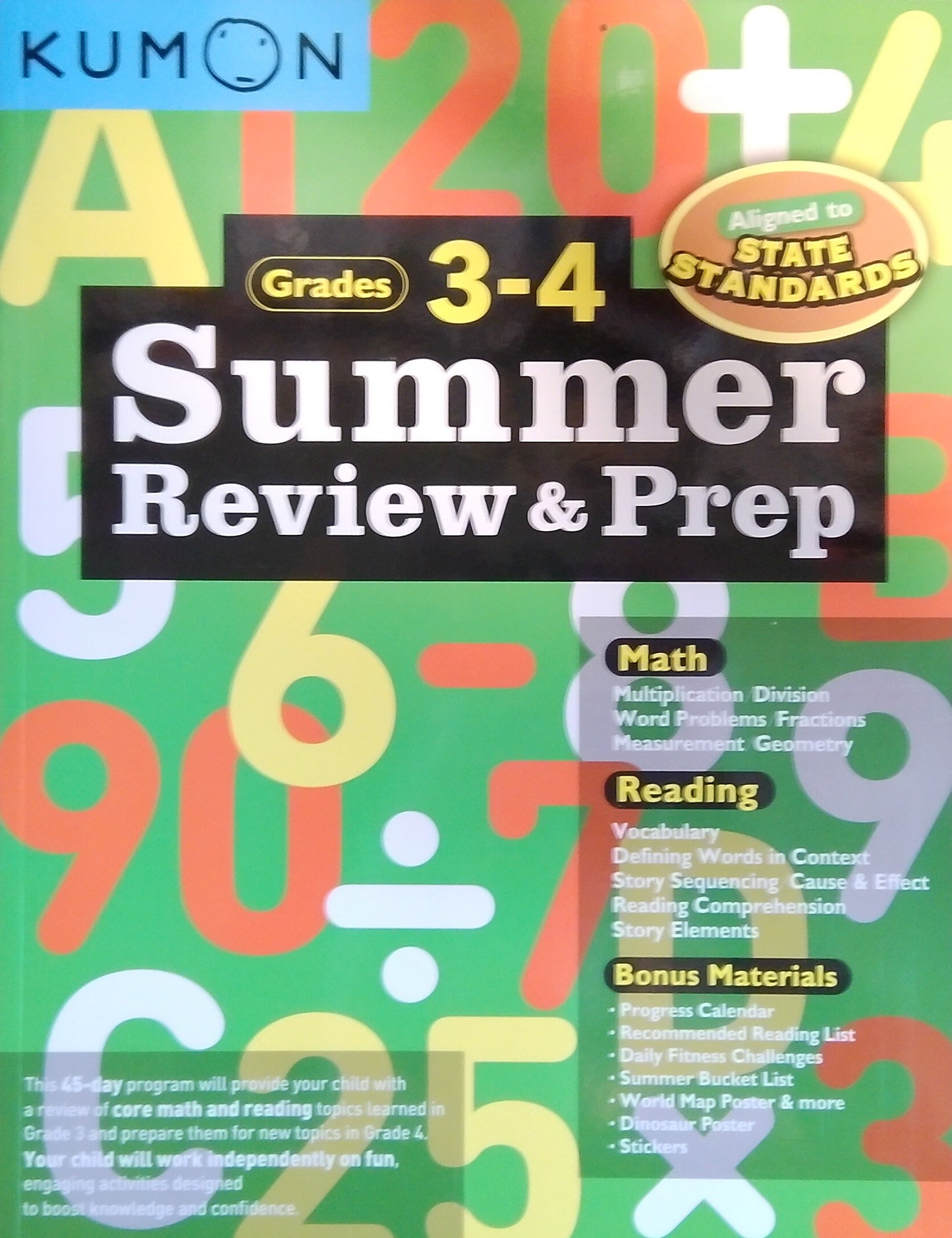 Summer Review & Prep: Grade 3-4