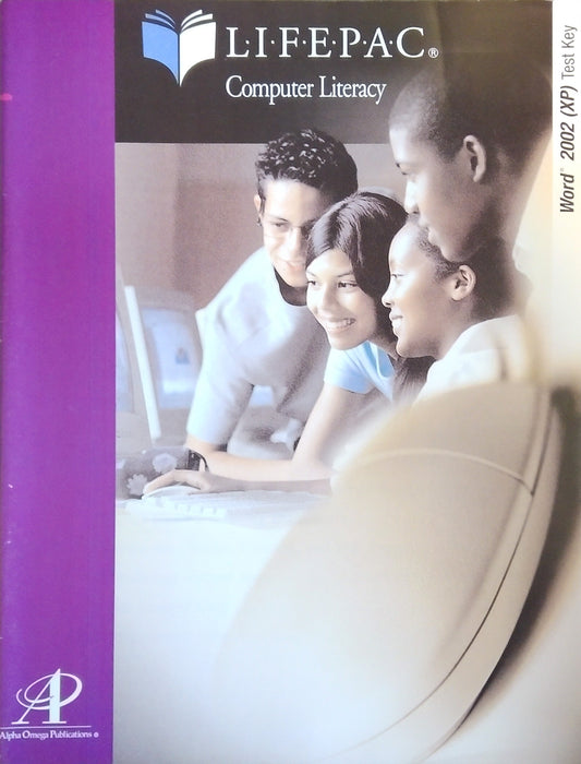 Alpha Omega LifePac: Computer Literacy Test Key