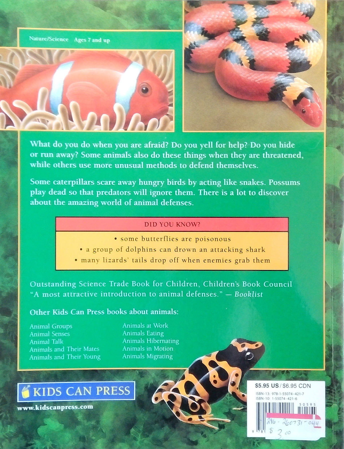 Animal Defenses