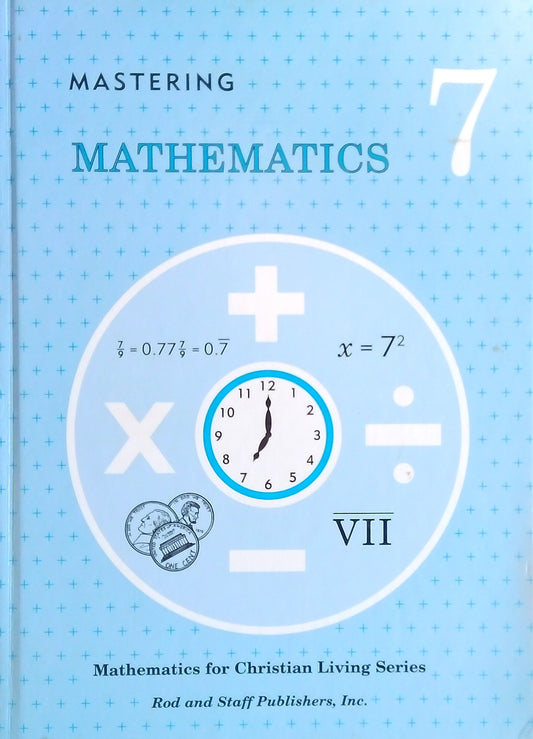 Mastering Mathematics 7