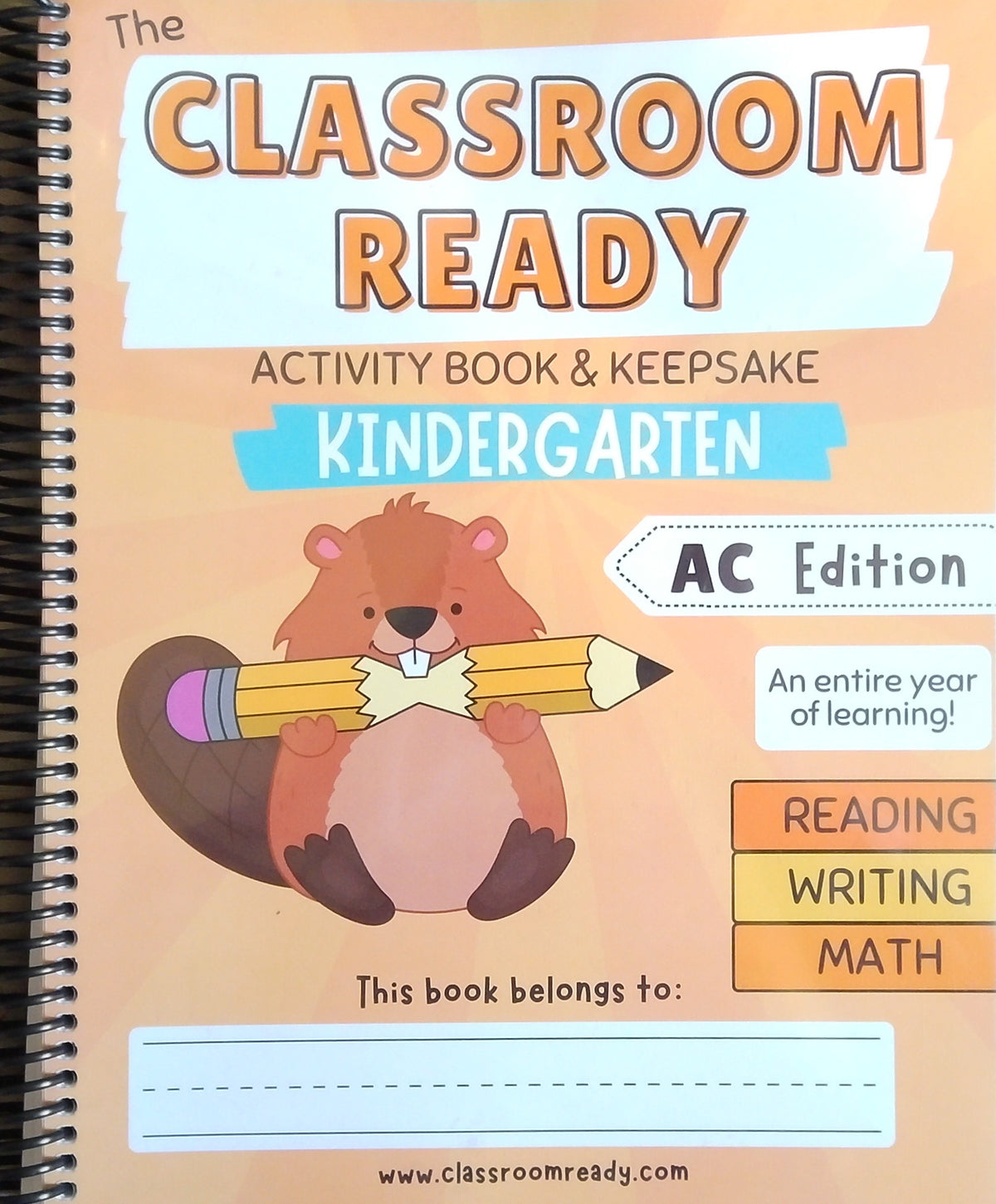 The Classroom Ready Activity Book & Keepsake: Kindergarten