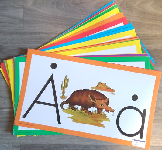 ABCs With Ace & Christi: Letter Display Cards