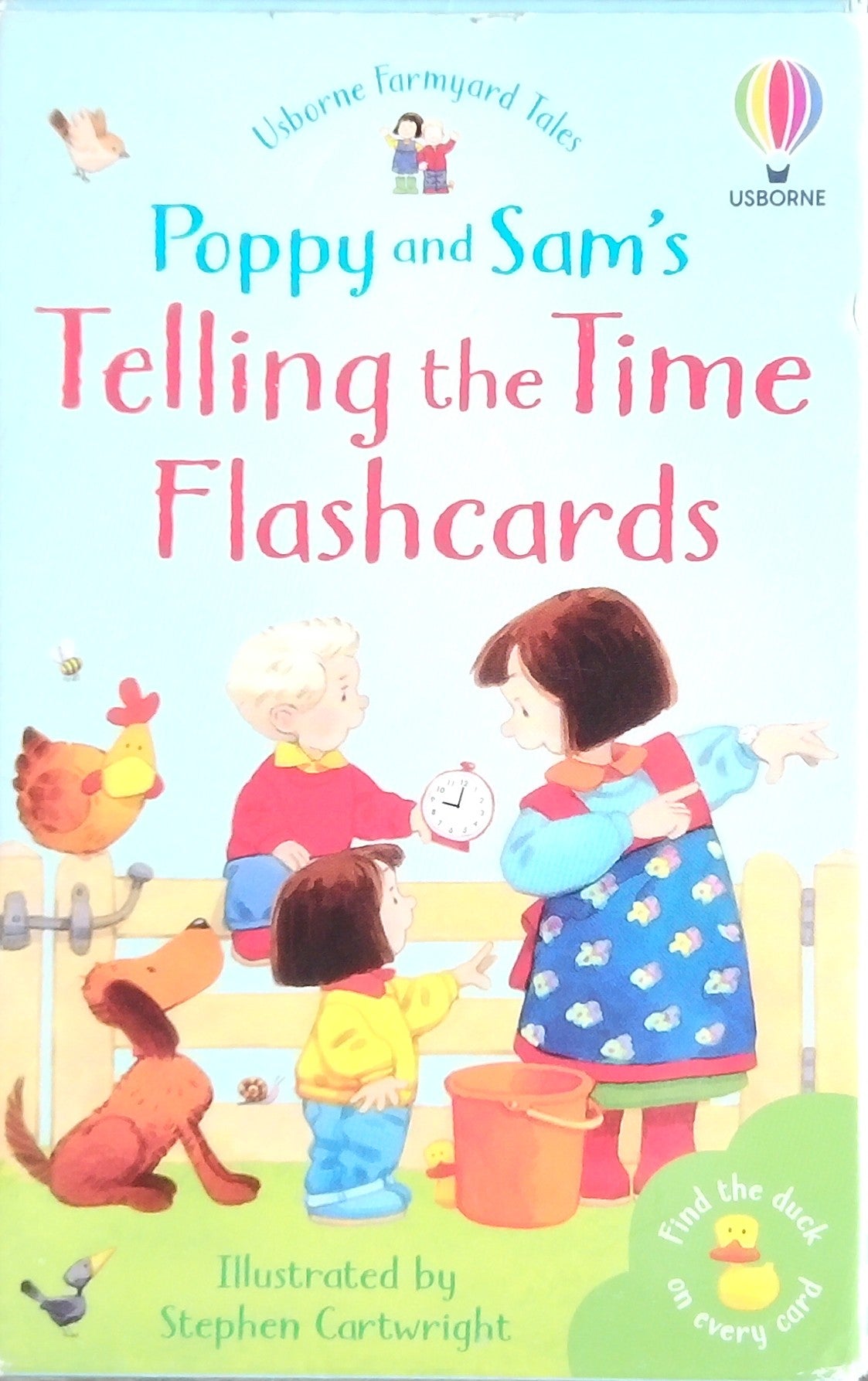 Poppy And Sam's Telling The Time Flashcards