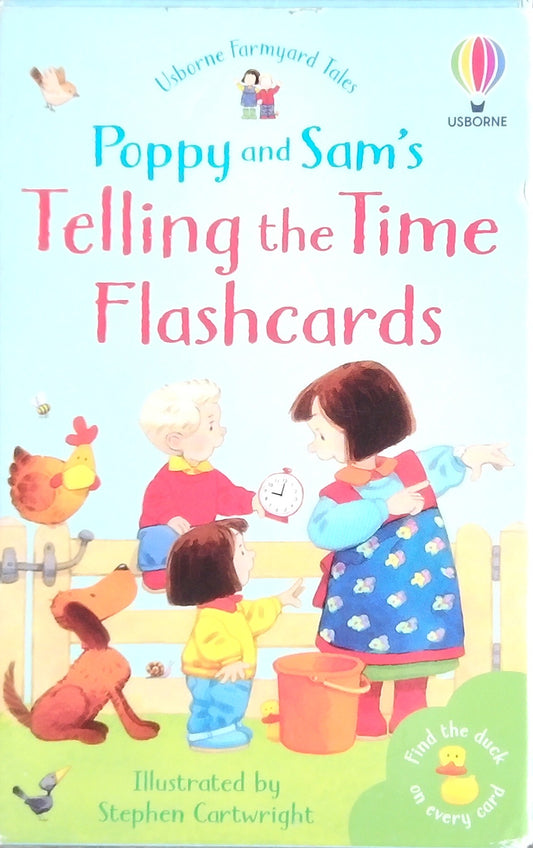 Poppy And Sam's Telling The Time Flashcards