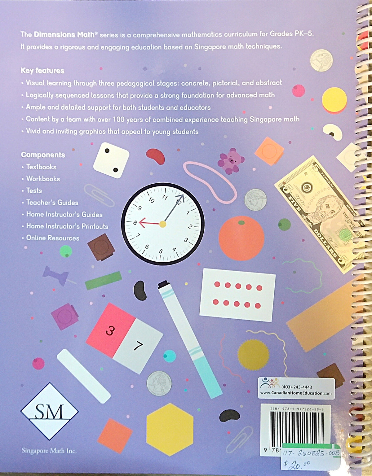 Dimensions Math: Home Instructor's Guide 1B