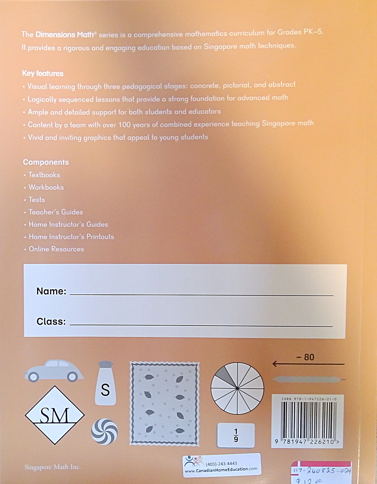 Dimensions Math: Workbook 2B