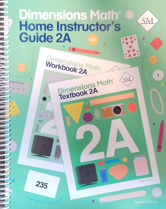 Dimensions Math: Home Instructor's Guide 2A