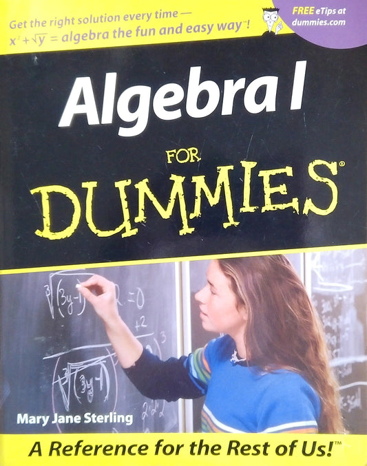 Algebra 1 For Dummies