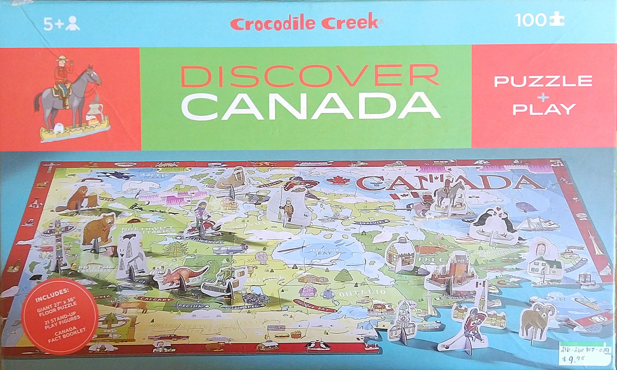 Discover Canada Floor Puzzle