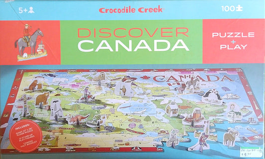 Discover Canada Floor Puzzle