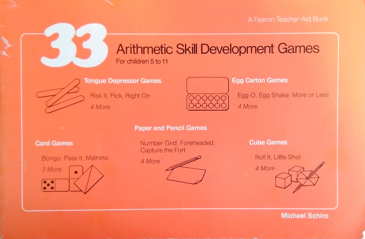 33 Arithmetic Skill Development Games