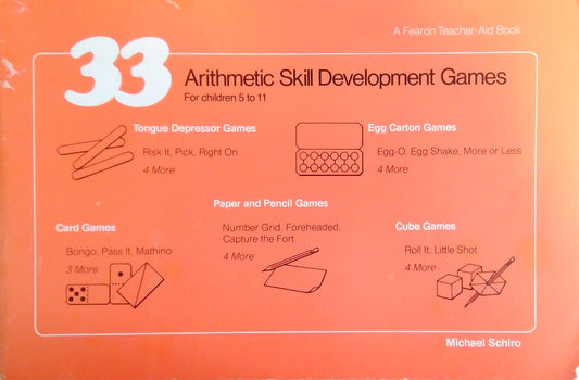 33 Arithmetic Skill Development Games