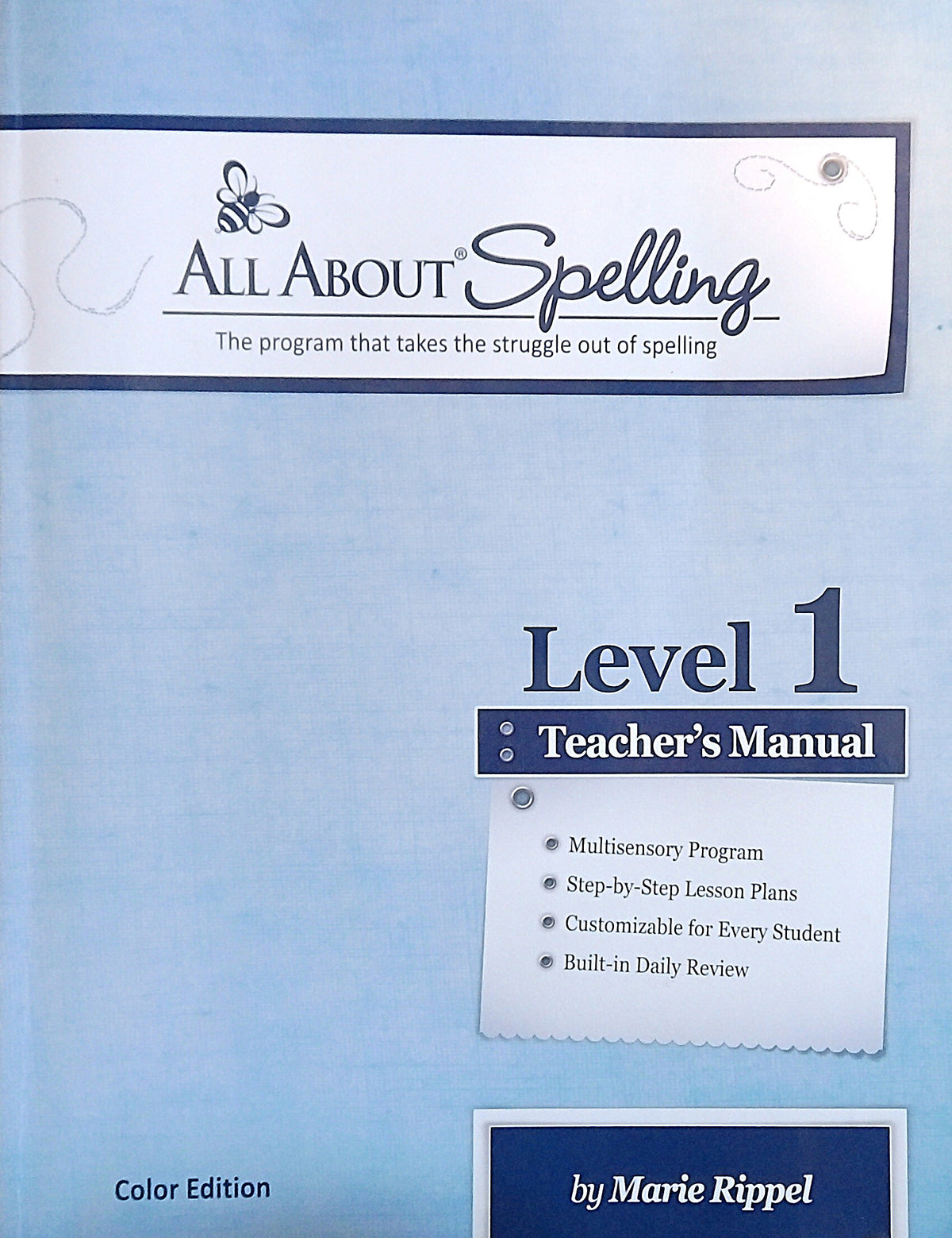 All About Spelling Level 1: Teacher's Manual