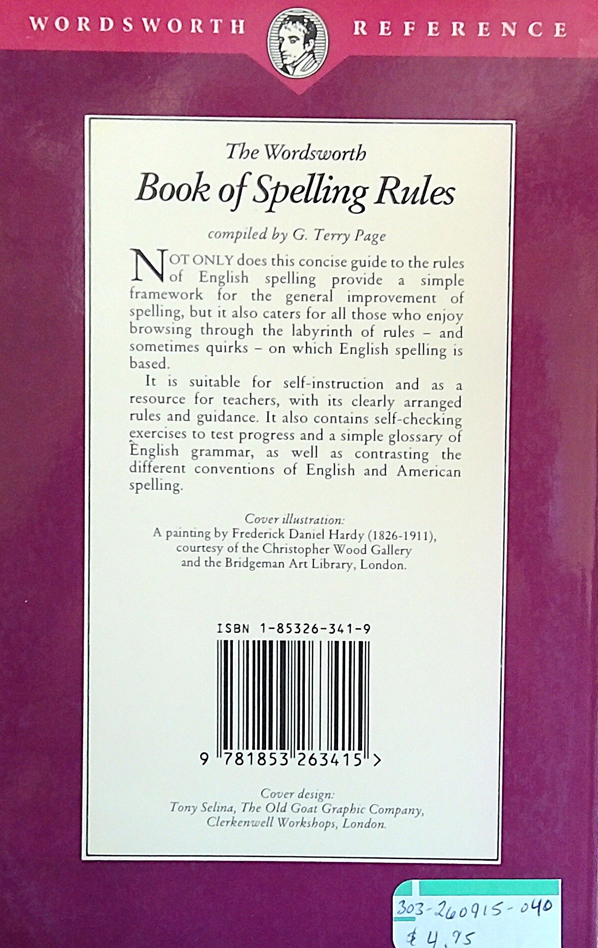 The Wordsworth Book Of Spelling Rules
