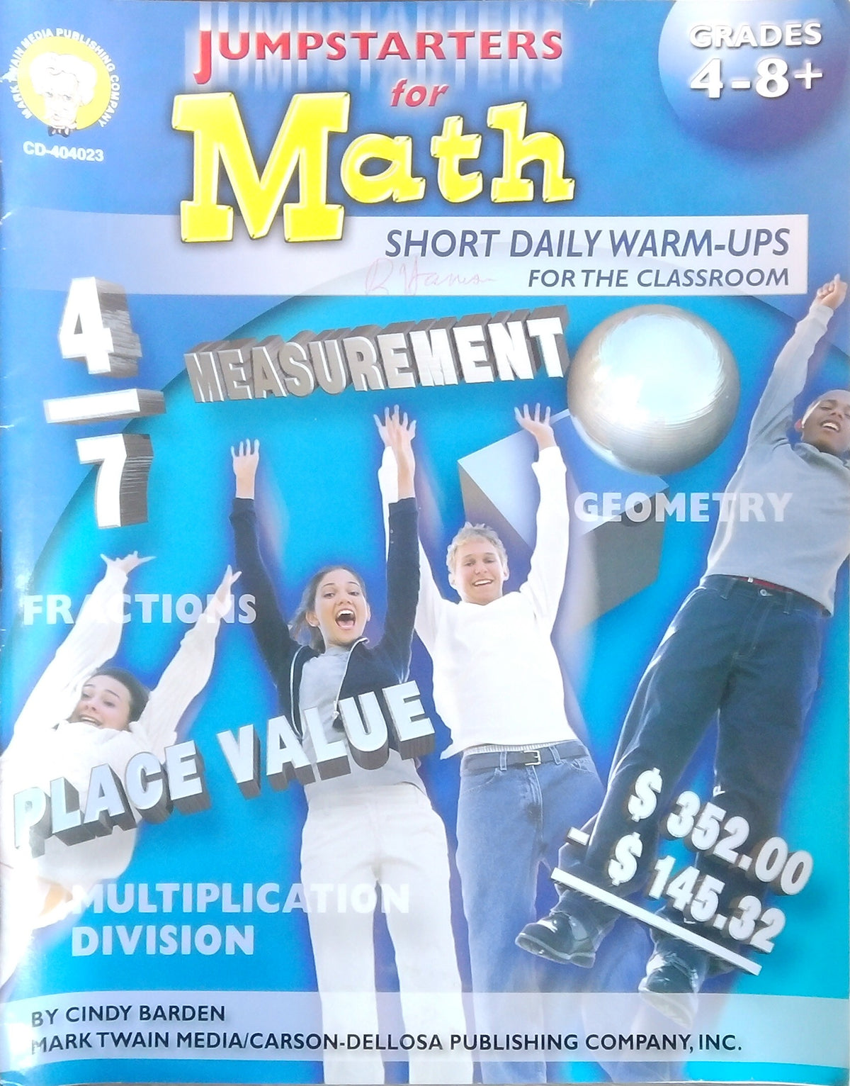 Jumpstarters For Math