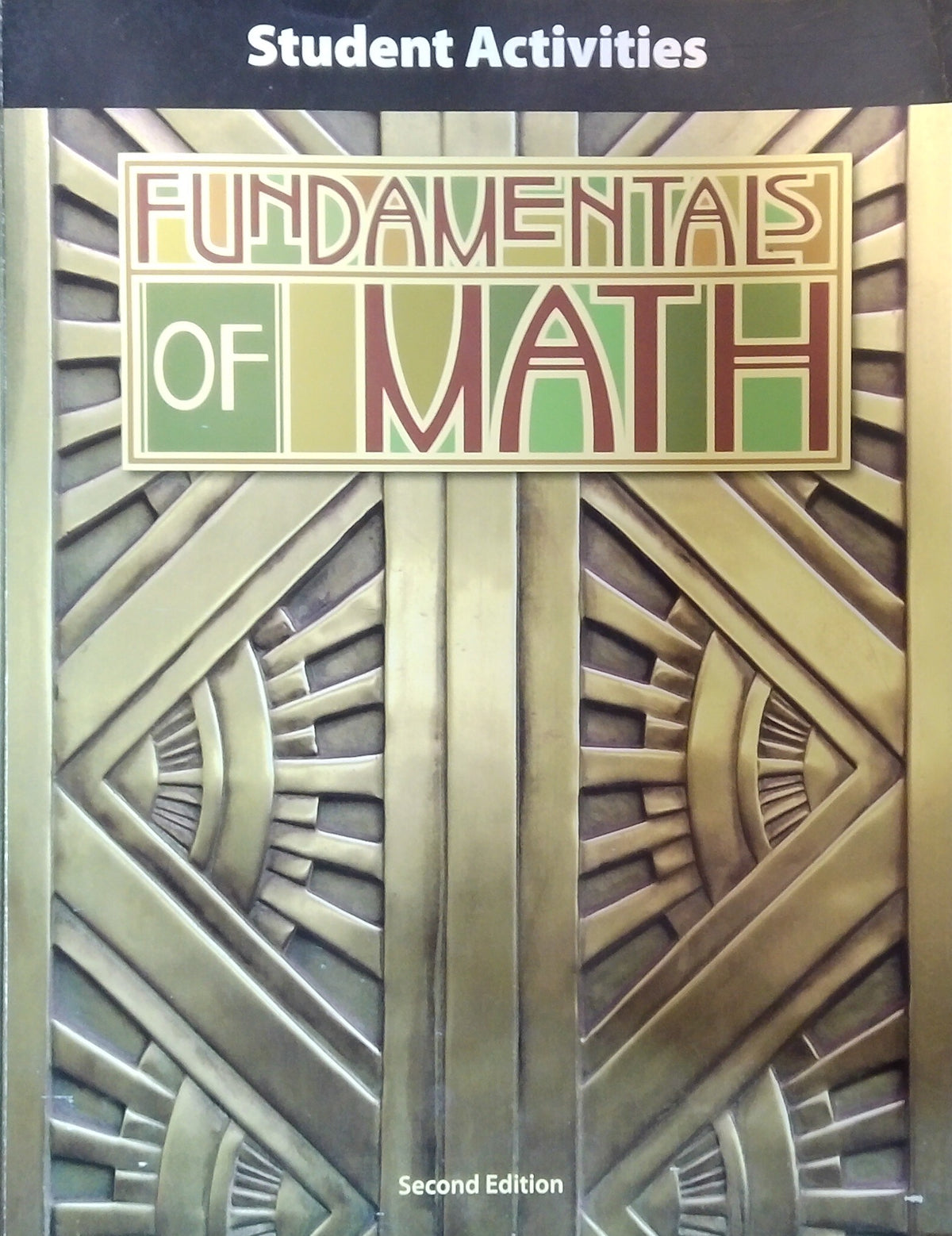 Fundamentals Of Math: Student Activities