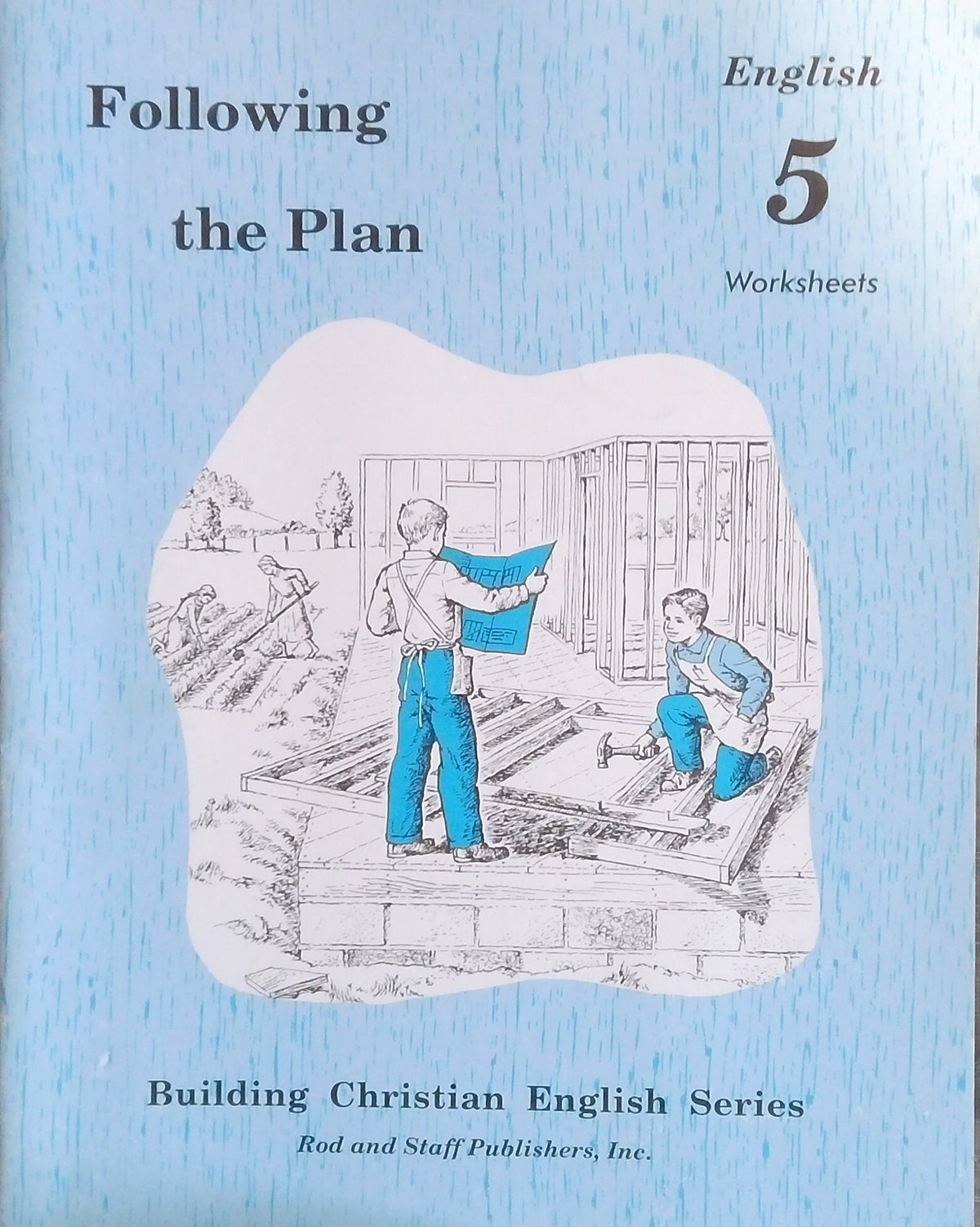 Following The Plan: English 5 Worksheets