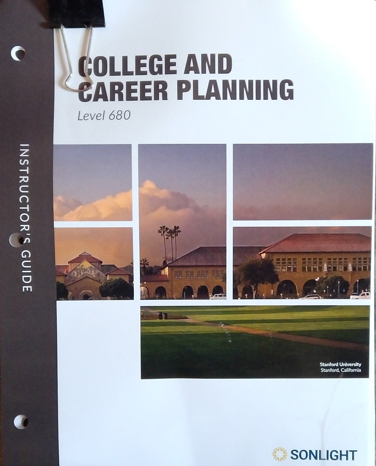 College and Career Planning Instructor's Guide