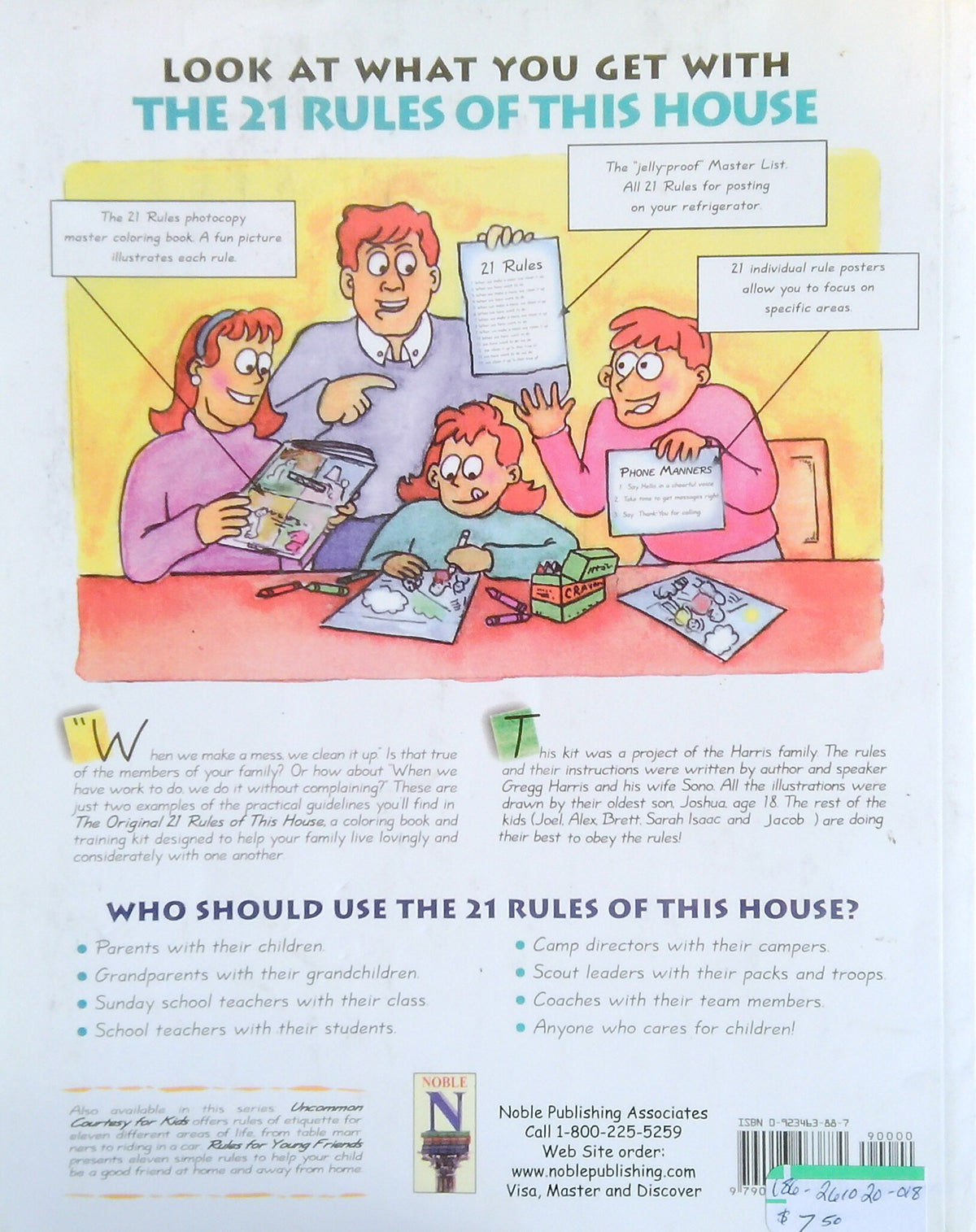 The Original 21 Rules Of This House