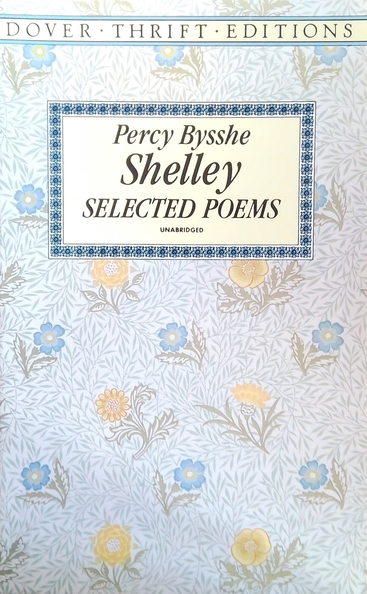 Selected Poems: Percy Bysshe Shelley