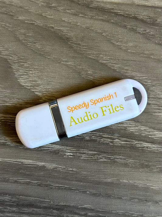 Speedy Spanish 1 Audio Files