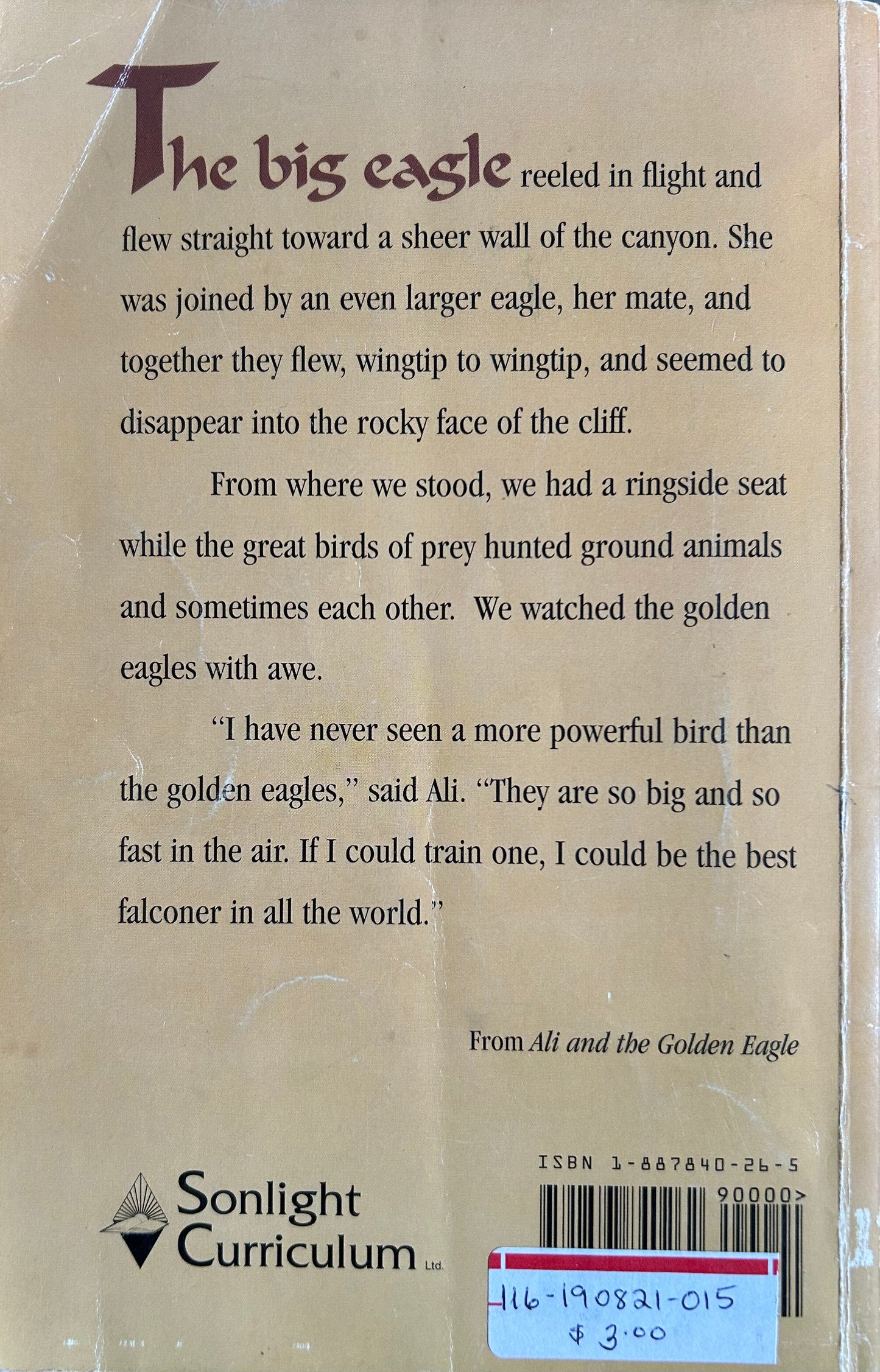 Ali and the Golden Eagle